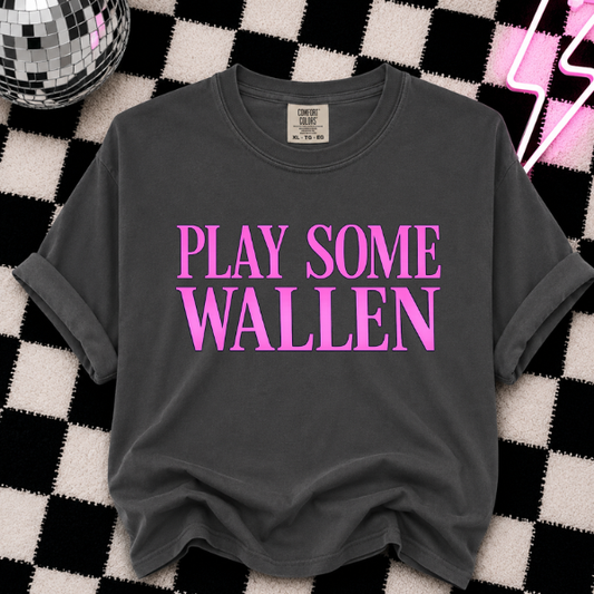 PLAY SOME WALLEN DTF TRANSFERS 11"- ADULT