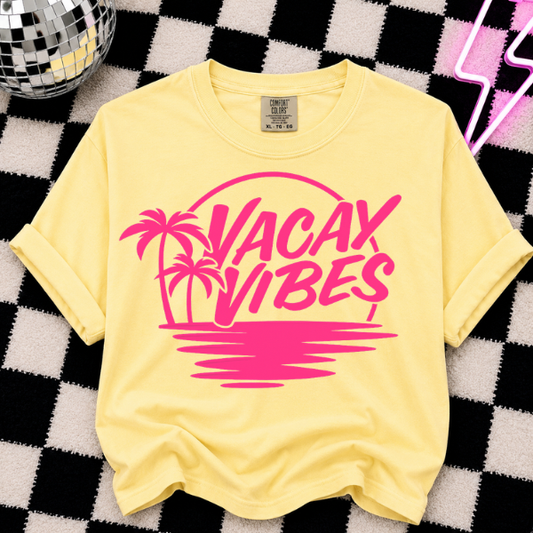 VACAY VIBES DTF TRANSFERS 11"- ADULT