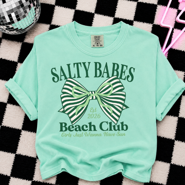 SALTY BABES BEACH CLUB DTF TRANSFERS 11"- ADULT