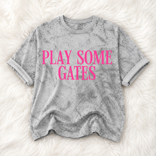 PLAY SOME GATES  DTF TRANSFER 11"- ADULT